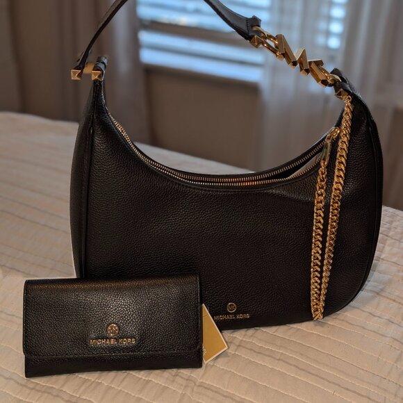 MK shoulder bag and matching wallet